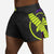 Hayabusa Icon Kickboxing Shorts - Black/Neon